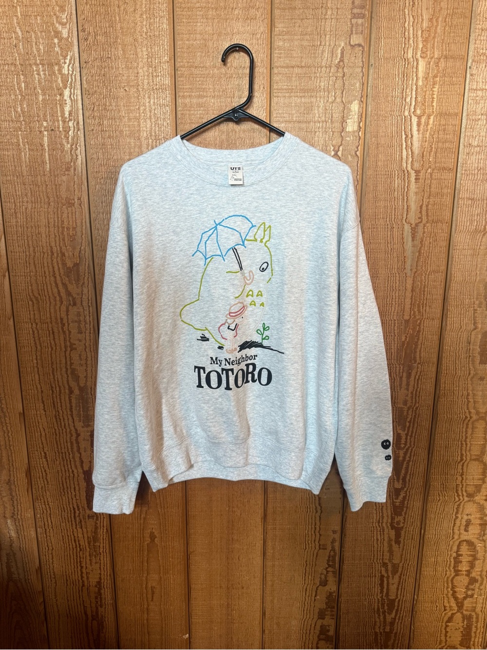Uniqlo x Studio Ghibli “My Neighbor Totoro” Crewneck Sweatshirt Small